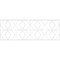 Ekena Millwork Set of Four Panels for 94 1/2"W x 32 1/4"H Hillrose Fretwork Wainscot Wall Paneling WPKP16X01X47HRE - alternate 5